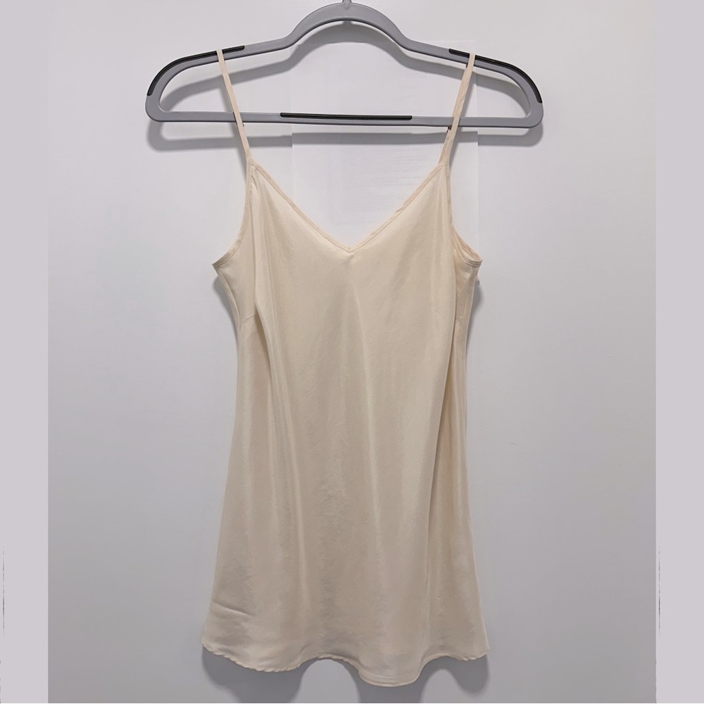J. Crew Cream Silk Camisole